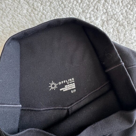 Offline by Aerie Real Me Crossover Super Flare Leggings - Picture 4 of 5